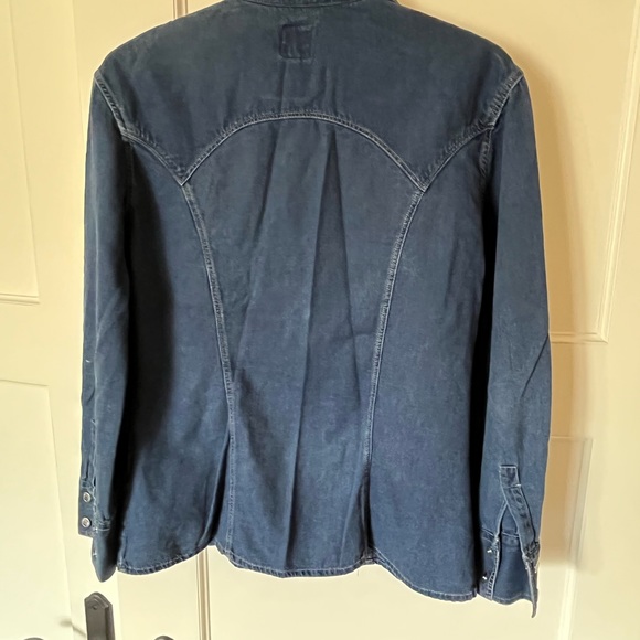 MOSCHINO Denim Shirt (gently used) - Picture 8 of 11